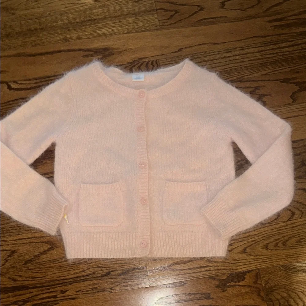 Gymboree girls pink cardigan sweater size medium (7-8) NWOT